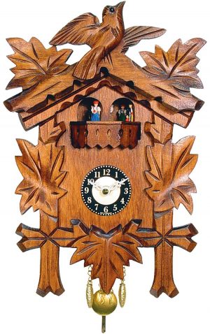 German Black Forest Clock By Engstler