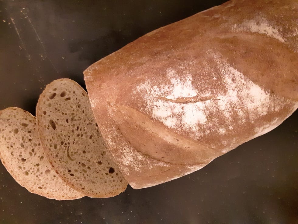 German Bread Sliced