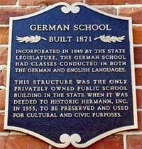 Hermann Missouri Historical Marker - German Culture