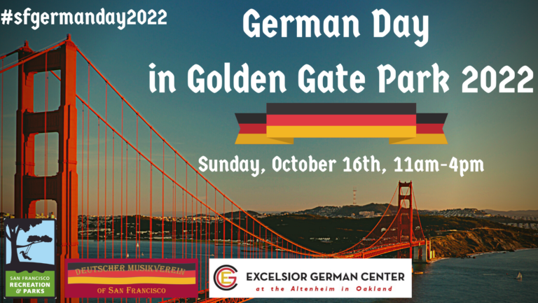 German Day in Golden Gate Park 2022 German Day in Golden Gate Park 2022