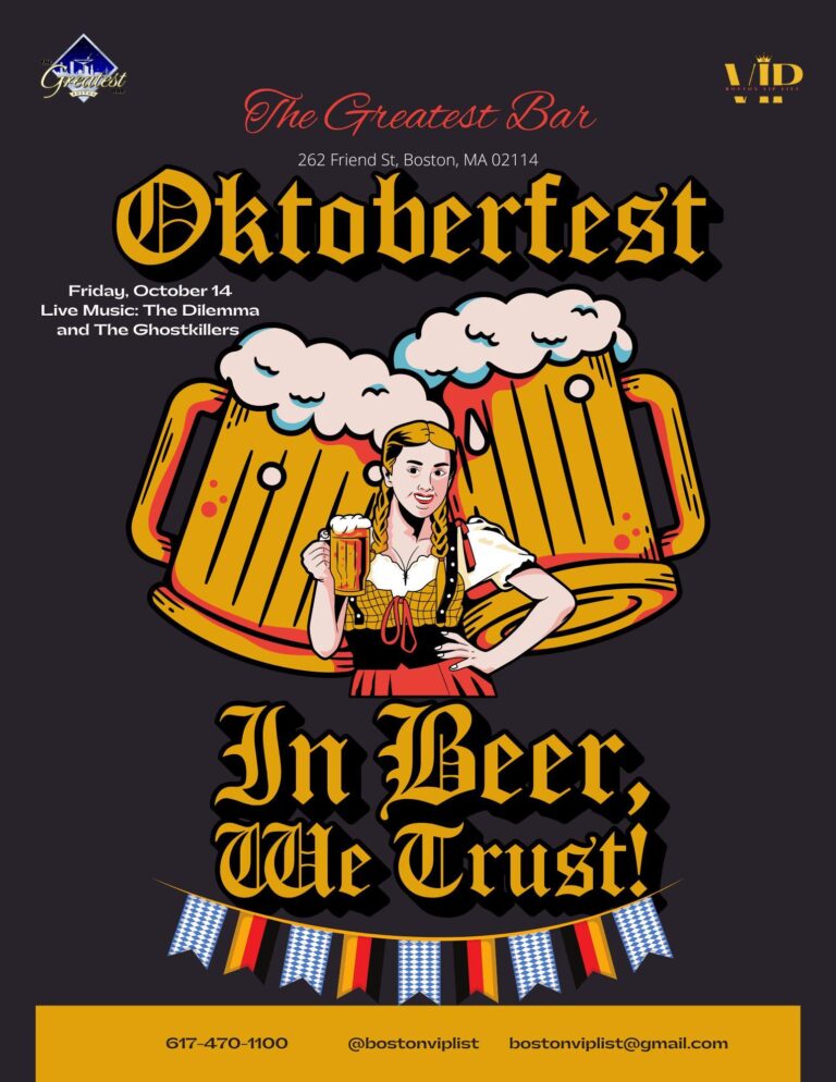 OKTOBERFEST @ THE GREATEST BAR