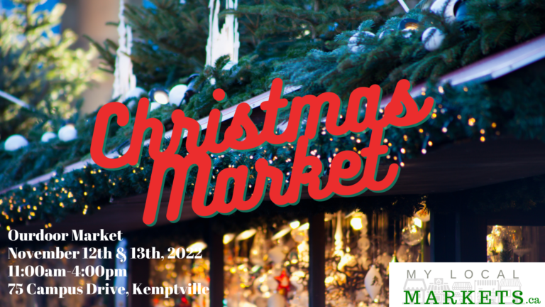 Outdoor Market- The Spirit of Christmas