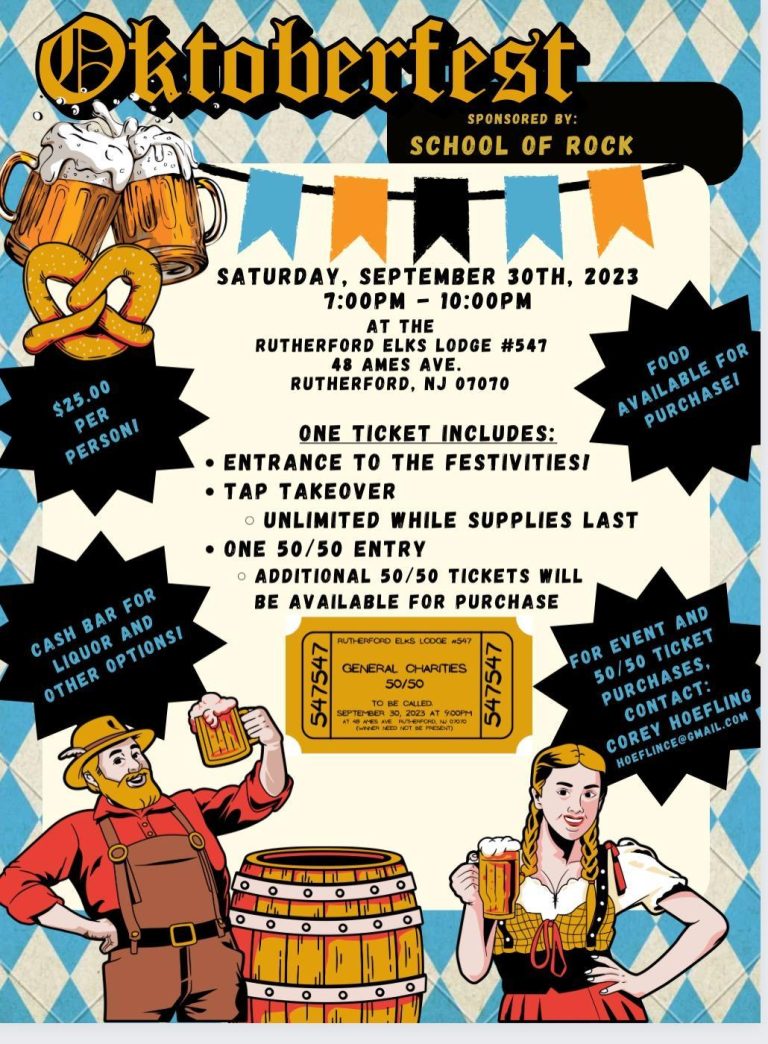 Rutherford Elks 3rd Annual Oktoberfest Rutherford Elks 3rd Annual Oktoberfest