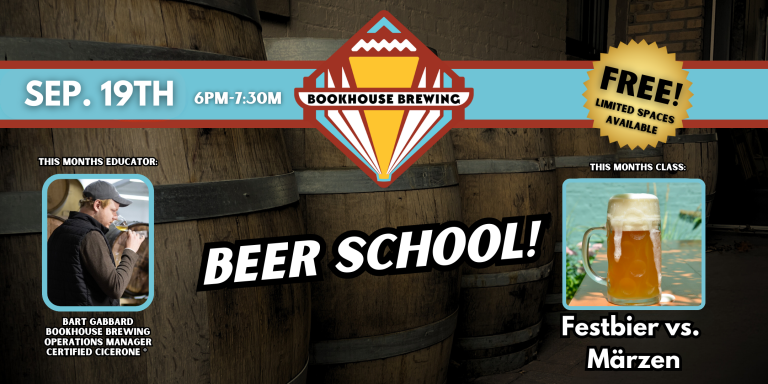 Bookhouse Beer School: Festbier vs. Märzen