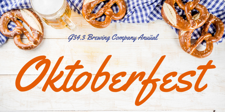 G34.3 Brewing Company Oktoberfest 2024!