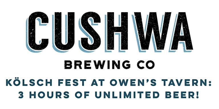 CUSHWA KÖLSCH FEST AT OWEN’S TAVERN: 3 HOURS OF UNLIMITED BEER!
