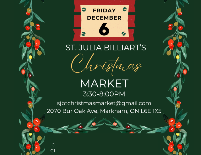 St. Julia Billiart CES Christmas Market St. Julia Billiart CES Christmas Market