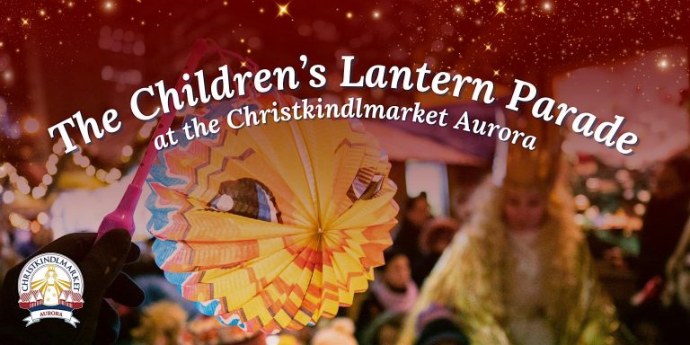The Children’s Lantern Parade at the Christkindlmarket Aurora 2024 The Children’s Lantern Parade at the Christkindlmarket Aurora 2024