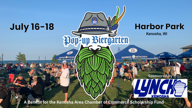 Pop-up Biergarten Harbor Park Kenosha July 16-18 (Free Admission) Pop-up Biergarten Harbor Park Kenosha July 16-18 (Free Admission)